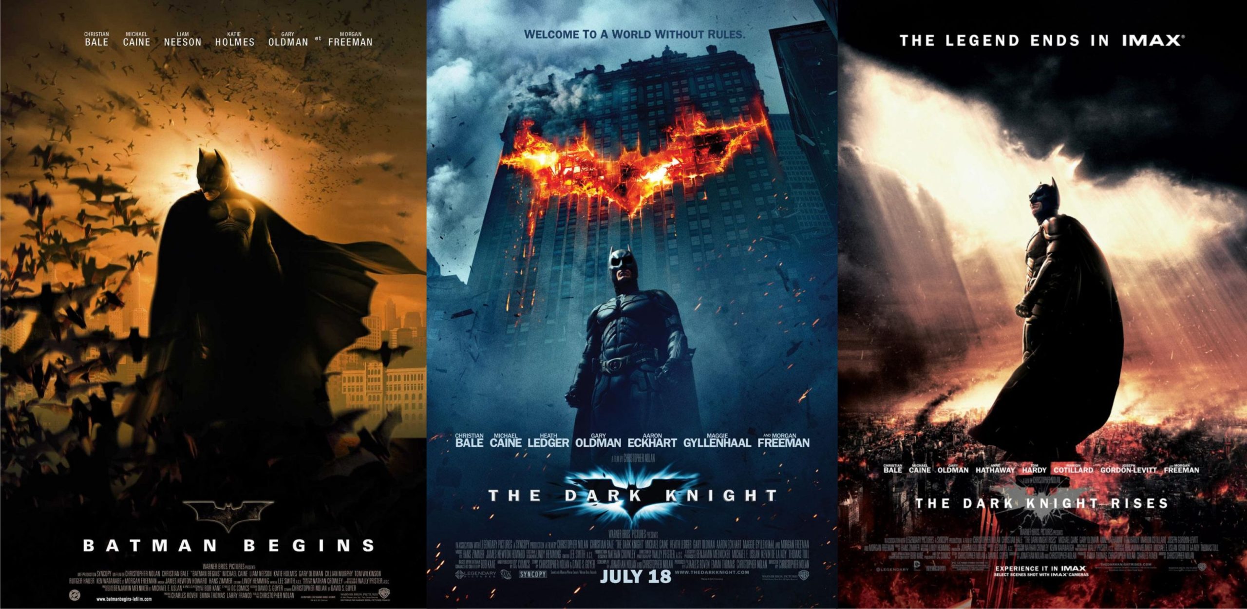 Trilogía de Batman volverá a los cines | Red Radio ®