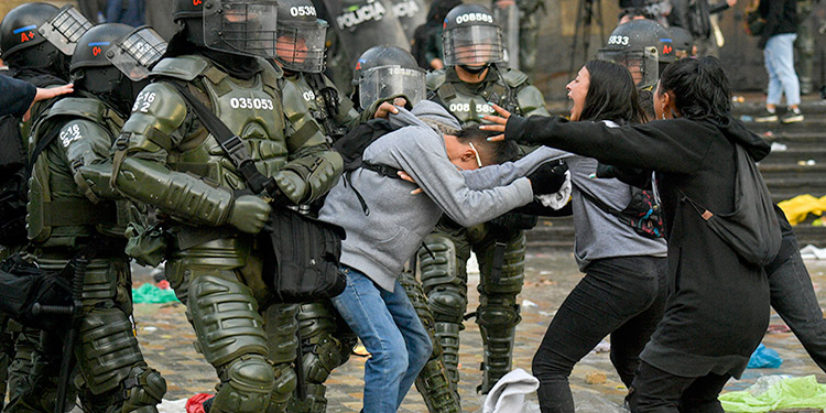 Protestas Colombia