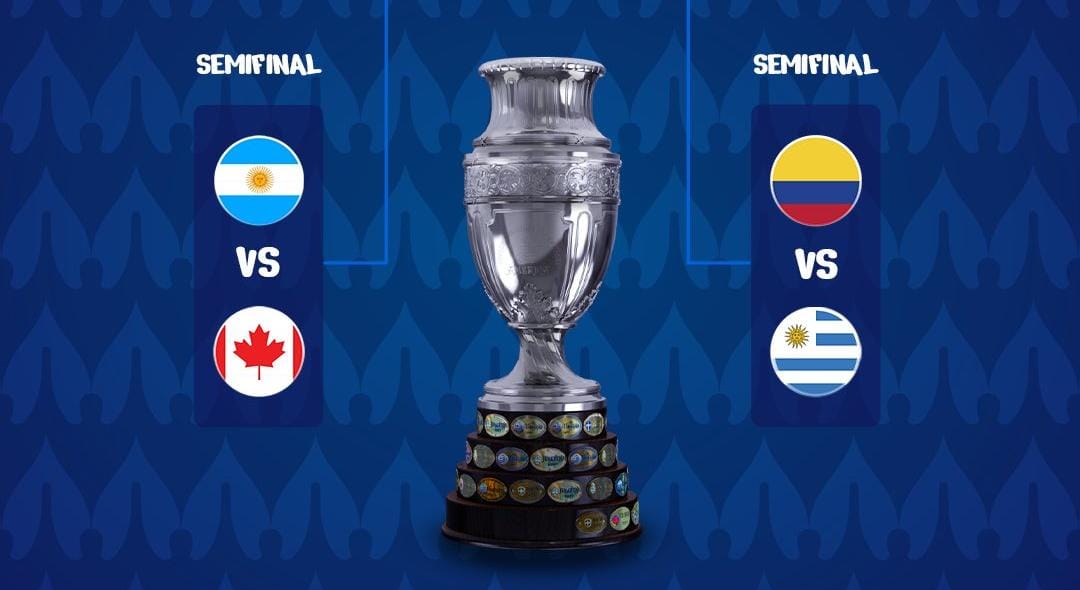 Así se jugará la semifinal de la Copa América 2024 Red Radio