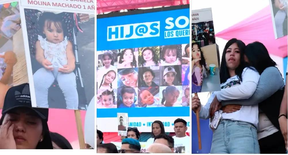 31 niños secuestrados