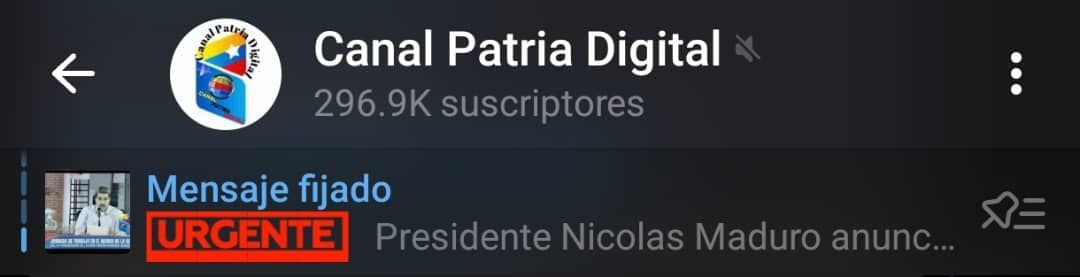 ¡Canal Patria Digital es Fake!