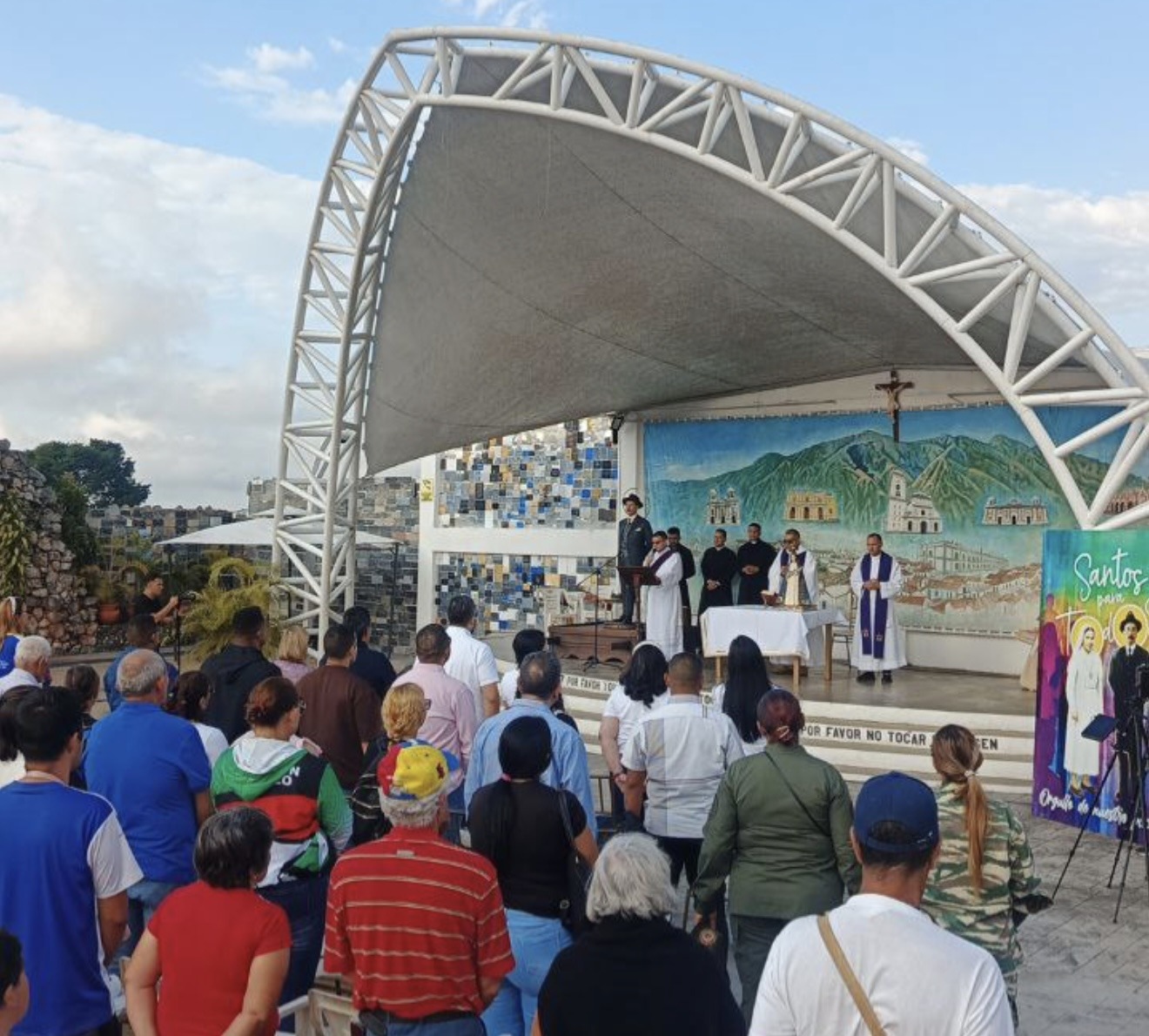 Trujillo fue sede de la jornada de Oración Mundial con Cilia y Nicolás